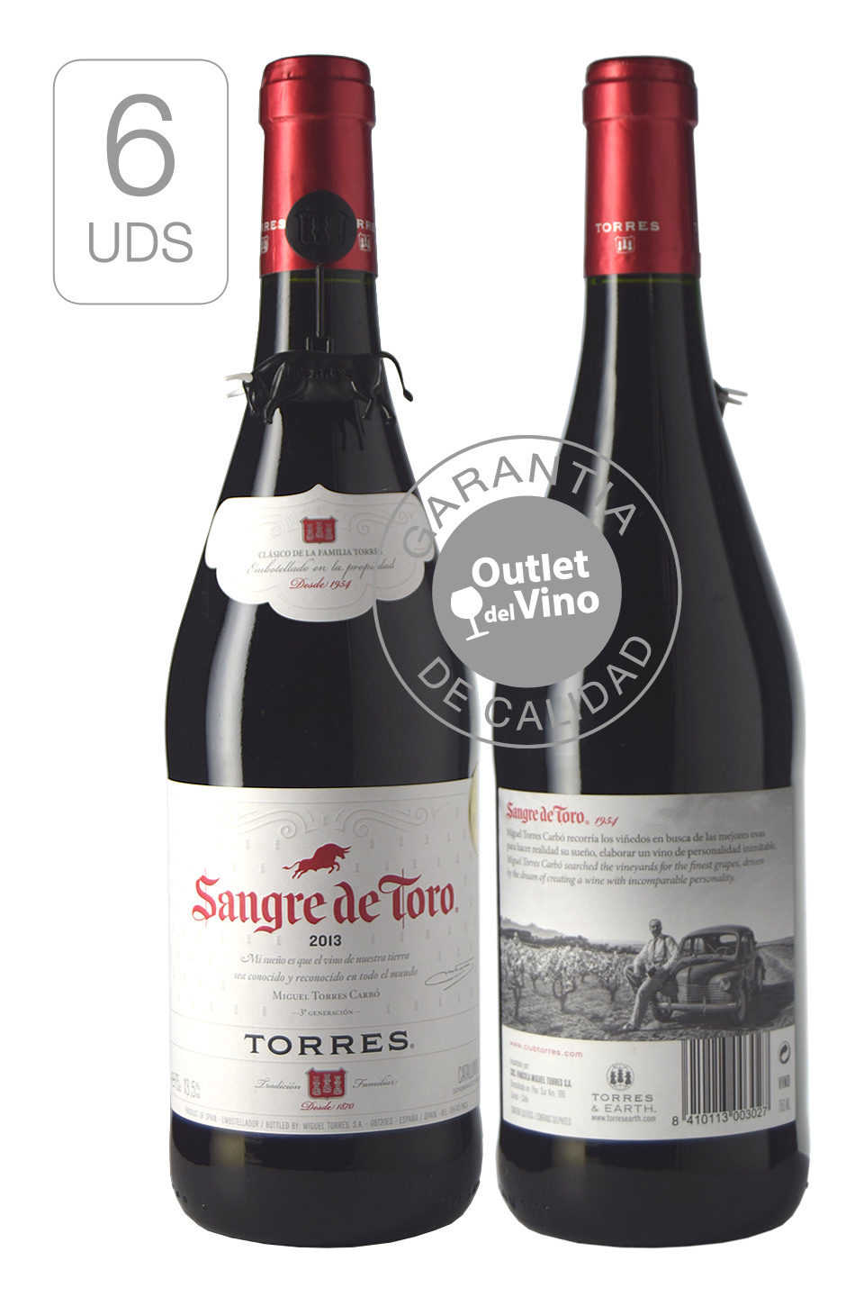 Outlet Del Vino Sangre De Toro Ensamblaje Reserva 2016 Vi A Miguel   Pr Z Pro 649 649 